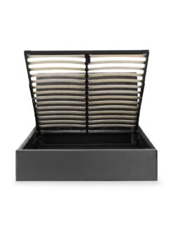Julian Bowen Sanderson King Diamond Quilted Ottoman Bed -FurniHaven Shop VRRSM SQ4 0000000005 GREY SLd1