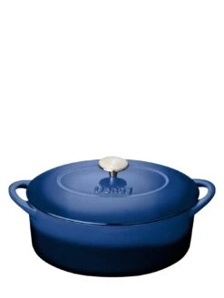 Denby Cobalt 28cm Oval Cast Iron Casserole -FurniHaven Shop VS56T SQ4 0000000088 NO COLOR SLd2
