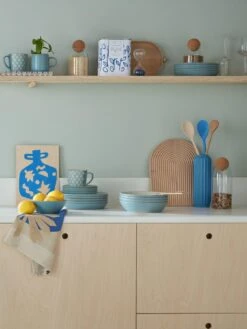 Denby Impression 12-Piece Tableware Set In Blue 15 Denby Impression 12-Piece Tableware Set In Blue -FurniHaven Shop VS570 SQ7 0000000088 NO COLOR SLd5