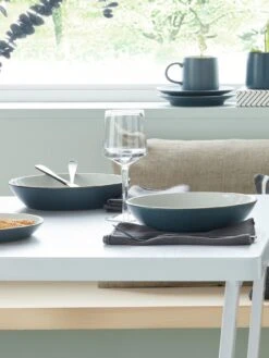 Denby Impression Set Of 4 Pasta Bowls - Charcoal -FurniHaven Shop VS574 SQ6 0000000088 NO COLOR SLd4