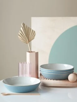 Denby Impression Set Of 4 Pasta Bowls - Blue -FurniHaven Shop VS575 SQ7 0000000088 NO COLOR SLd5