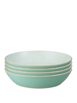 Denby Impression Set Of 4 Pasta Bowls - Mint