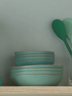 Denby Impression Set Of 4 Pasta Bowls - Mint -FurniHaven Shop VS576 SQ4 0000000088 NO COLOR SLd2