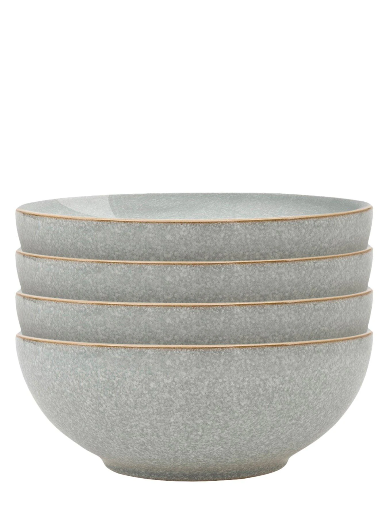 Denby Elements 4-Piece Coupe Bowl Set – Light Grey 6 Denby Elements 4-Piece Coupe Bowl Set – Light Grey - Image 4