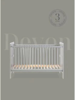 Silver Cross Devon 2 Piece Nursery Furniture Set- Grey -FurniHaven Shop VS7HZ SQ7 0000000005 GREY DGy