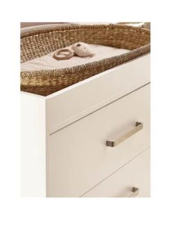 Silver Cross Devon 2 Piece Nursery Furniture Set- White -FurniHaven Shop VS7I0 SQ2 0000000013 WHITE SLf